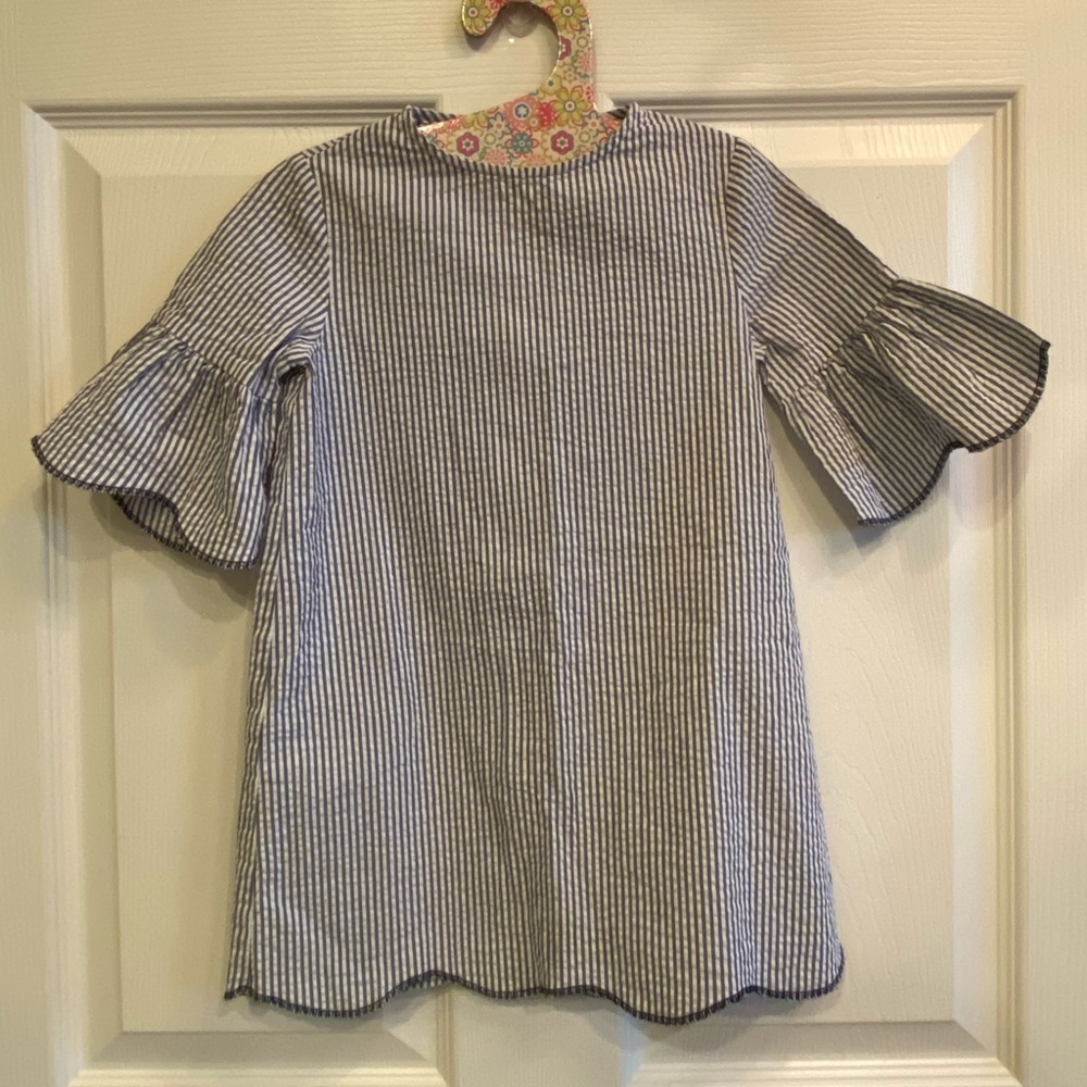 IL GUFO
striped ruffle dress